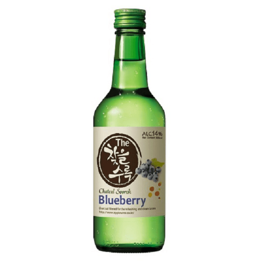 Chateul Soorok Blueberry Soju Bottle 375mL - Harry's Liquor