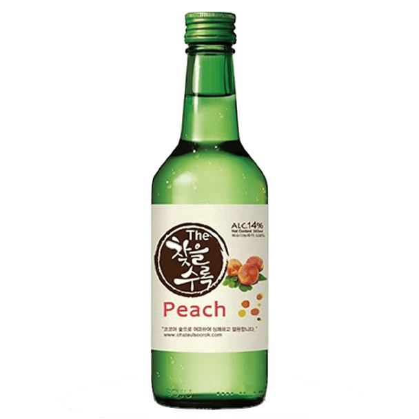 Chateul Soorok Peach Soju Bottle 375mL - Harry's Liquor