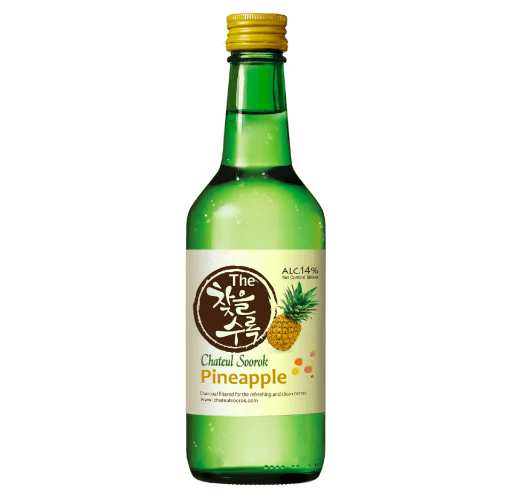 Chateul Soorok Pineapple Soju Bottle 375mL - Harry's Liquor