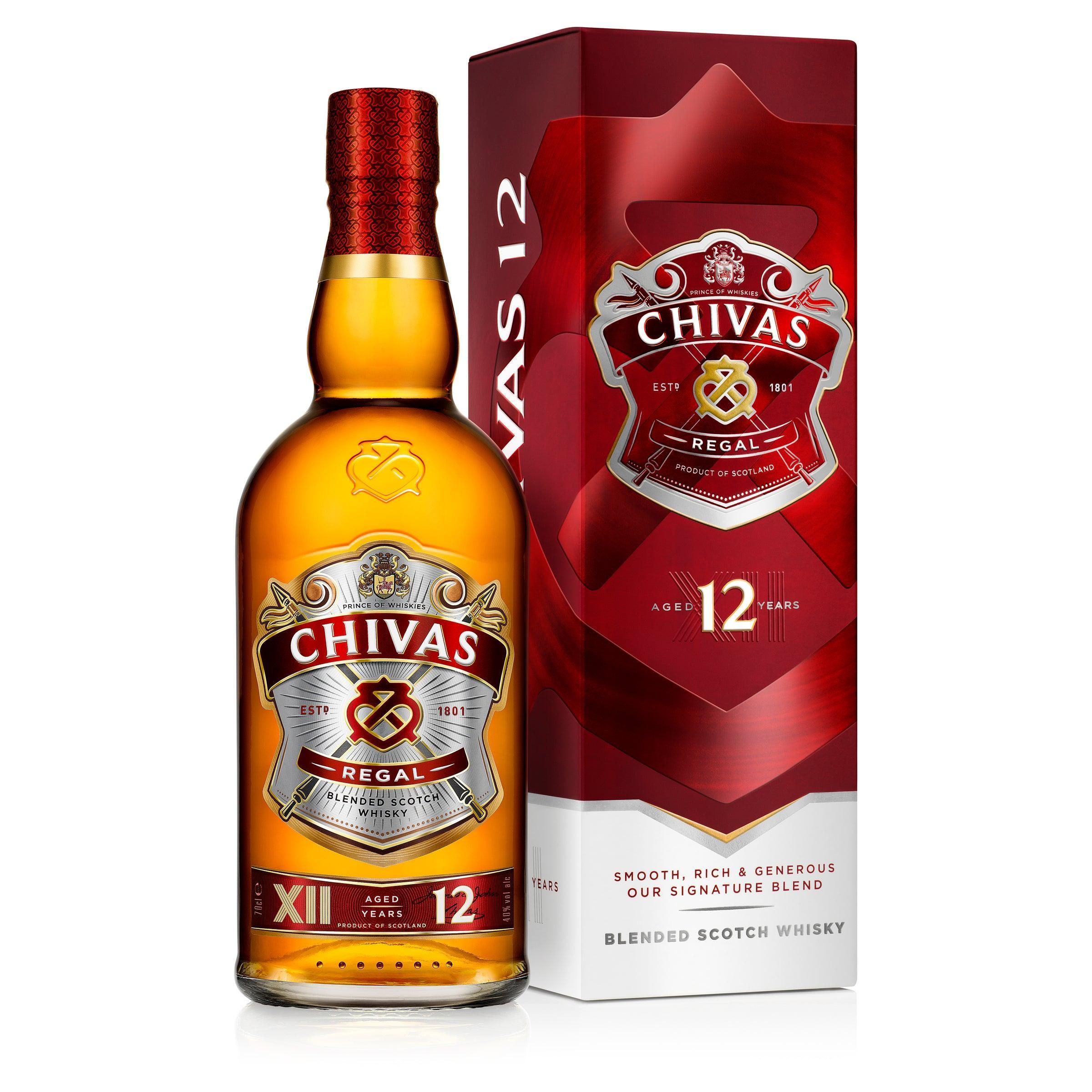 Chivas Regal 12 Year Old Blended Scotch Whisky 700mL - Harry's Liquor