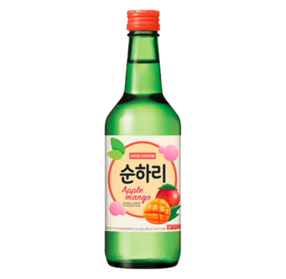 Chum Churum Apple Mango Soju Bottle 360mL - Harry's Liquor