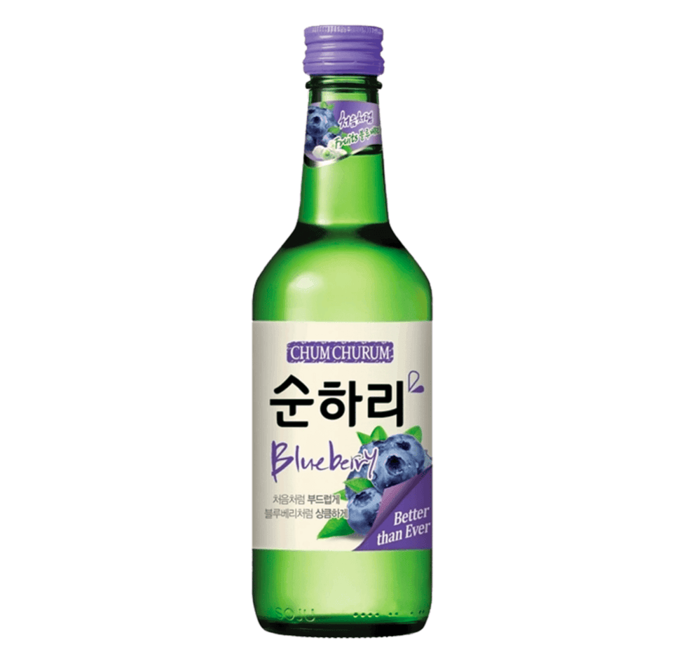 Chum Churum Blueberry Soju Bottle 360mL - Harry's Liquor