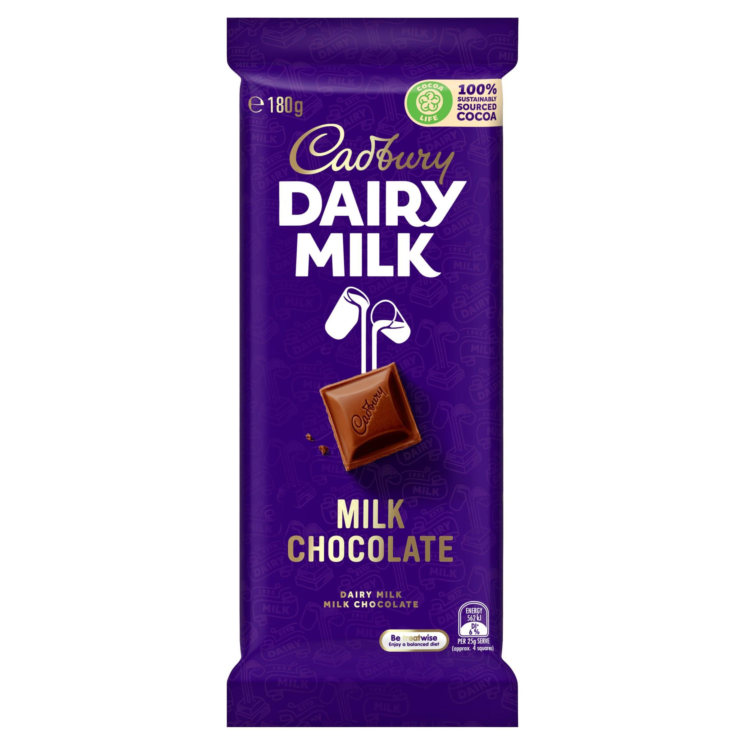 Dairy Milk Chocolate 180g - Harry's Liquor