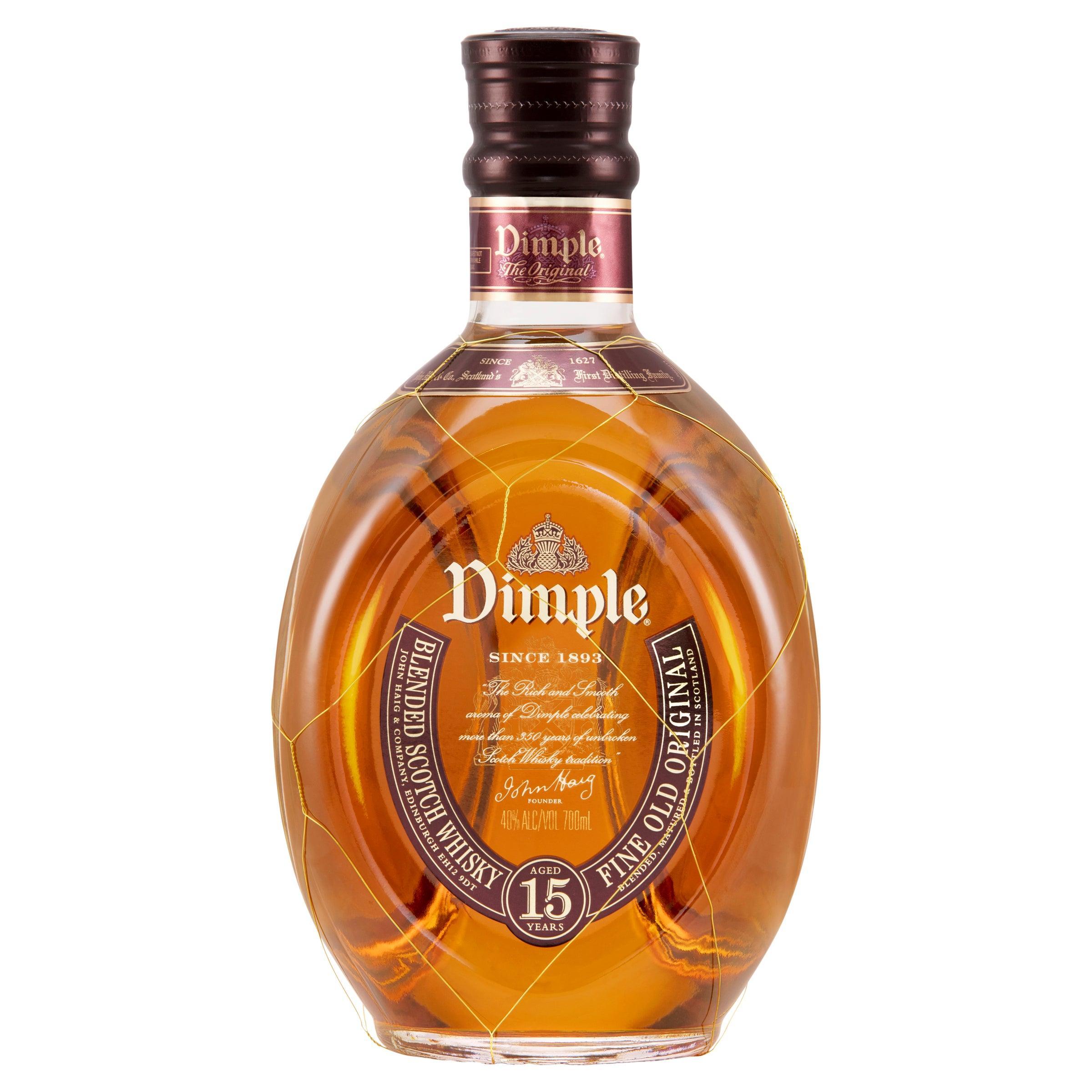 Dimple 15 Year Old Blended Scotch Whisky 700mL - Harry's Liquor