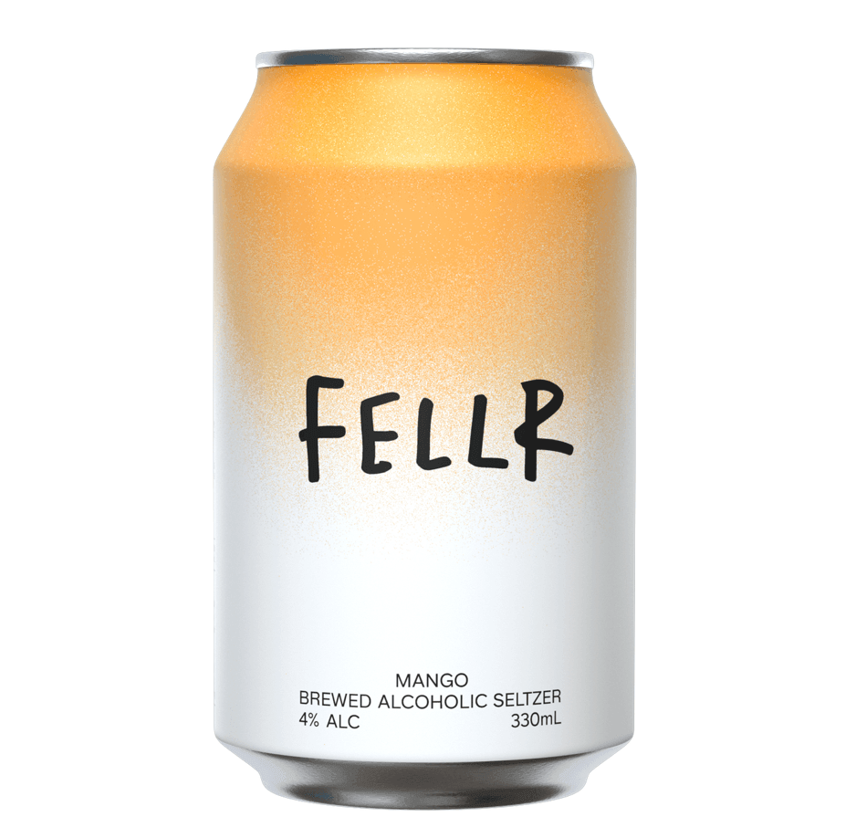 Fellr Mango Brewed Alcoholic Seltzer Can 330mL - Harry's Liquor