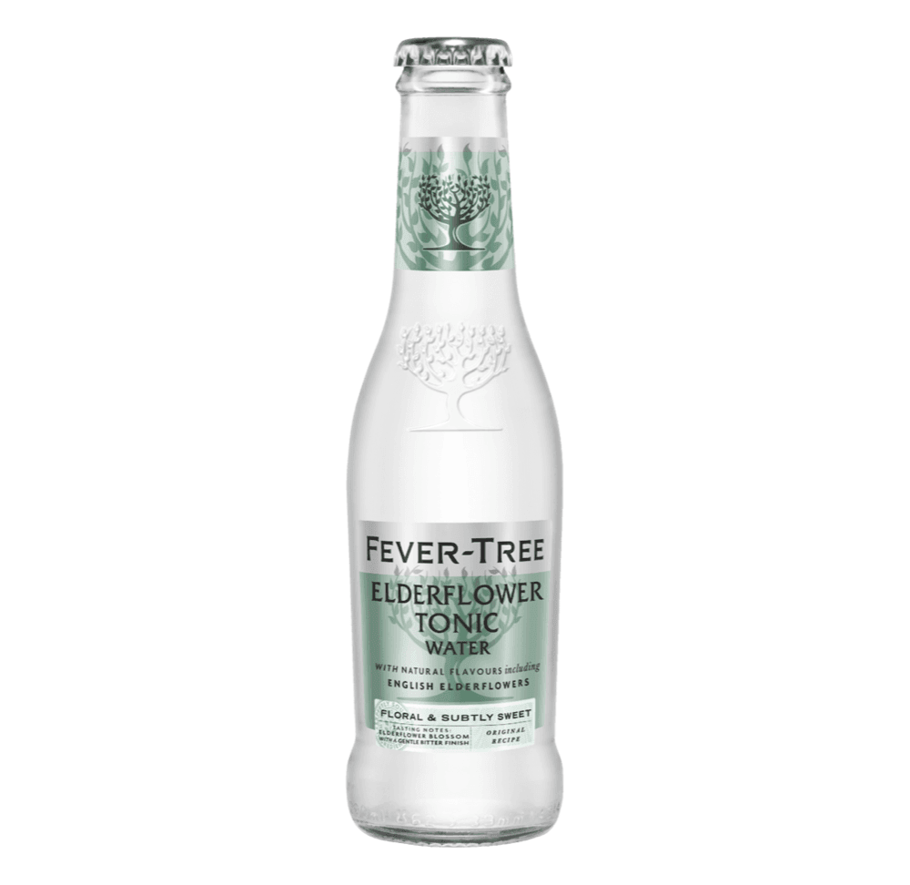 Fever Tree Premium Elderflower Tonic Water Bottle 200mL - Harry's Liquor