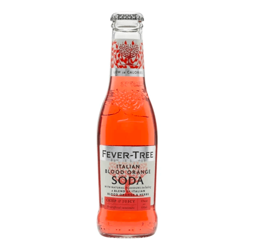 Fever Tree Premium Italian Blood Orange Soda Water Bottle 200mL - Harry's Liquor