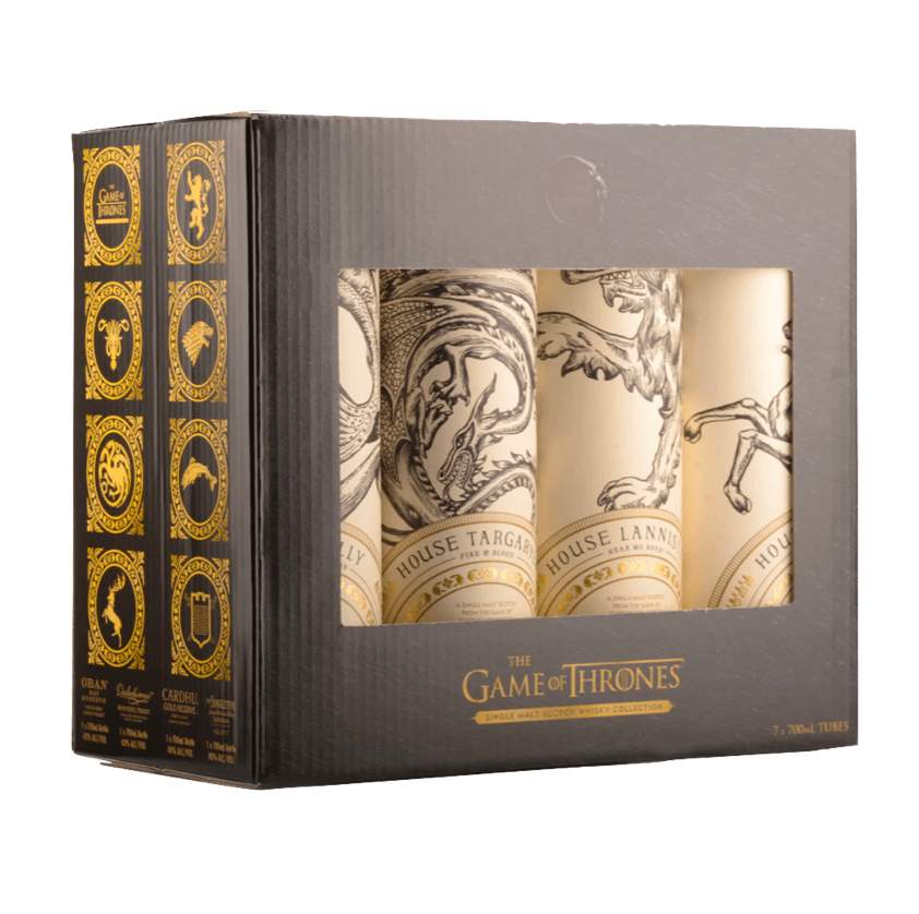 Game Of Thrones Single Malt Whisky Bundle 8 Pack - Harry's Liquor