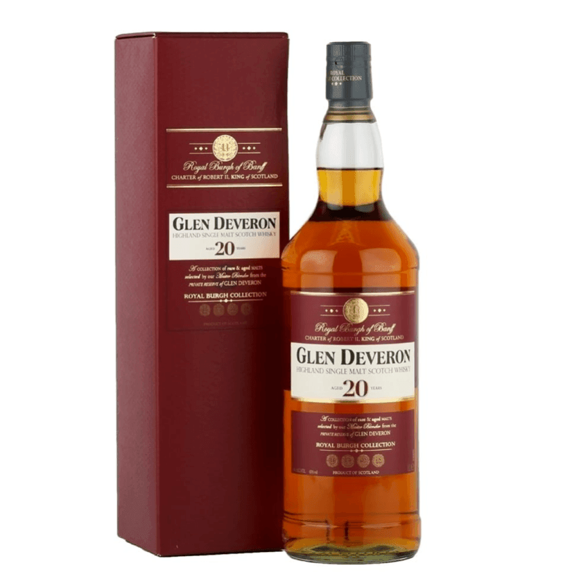 Glen Deveron Royal Burgh Collection 20 Year Old Scotch Whisky 1L - Harry's Liquor