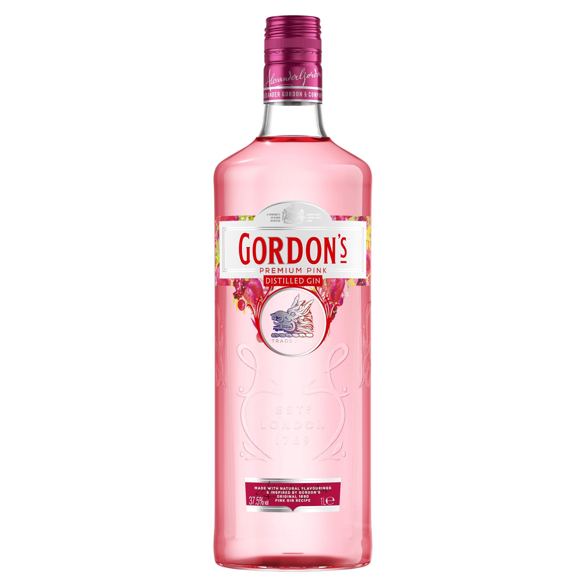 Gordon's Pink Gin 1L - Harry's Liquor