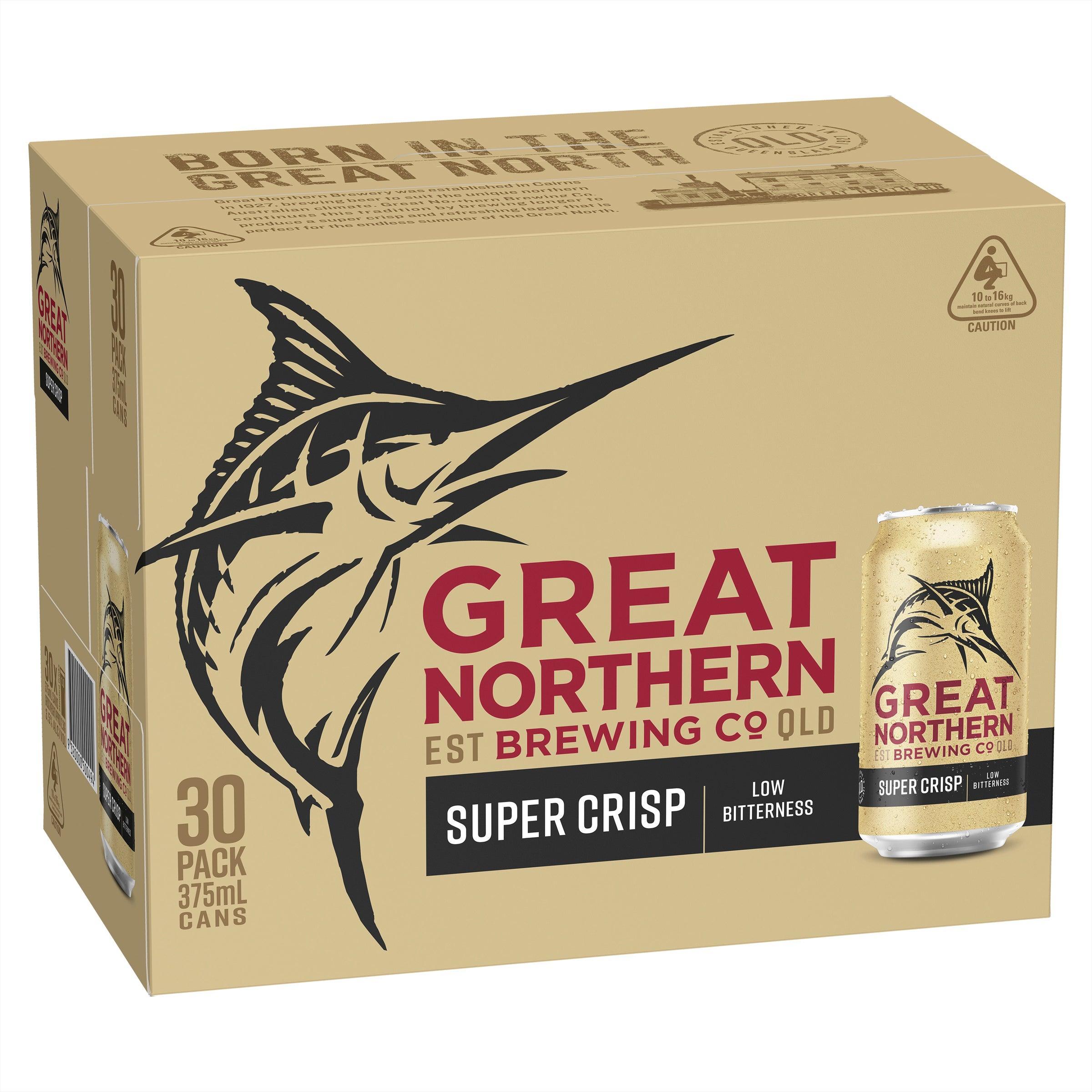 Great Northern Brewing Co. Super Crisp Lager Can 375mL - Harry's Liquor