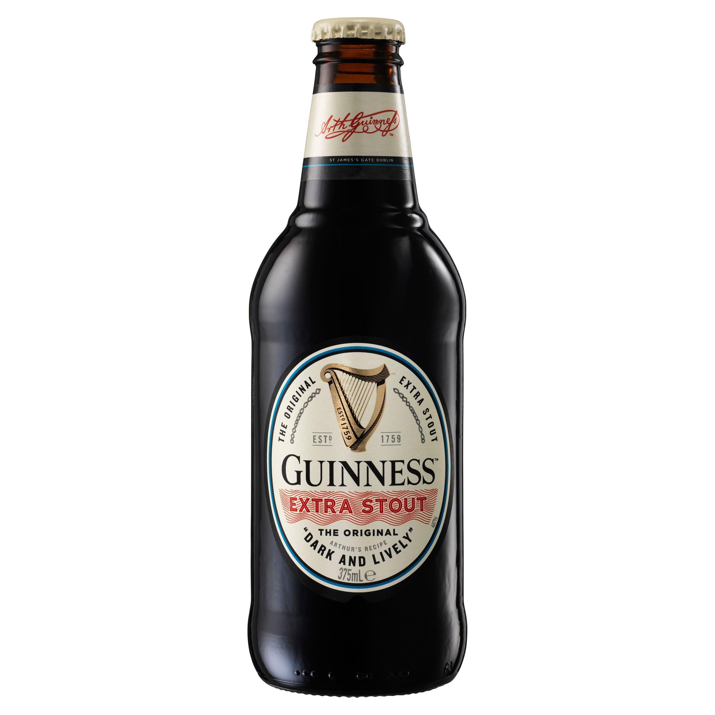 Guinness Extra Stout Bottle 375mL - Harry's Liquor