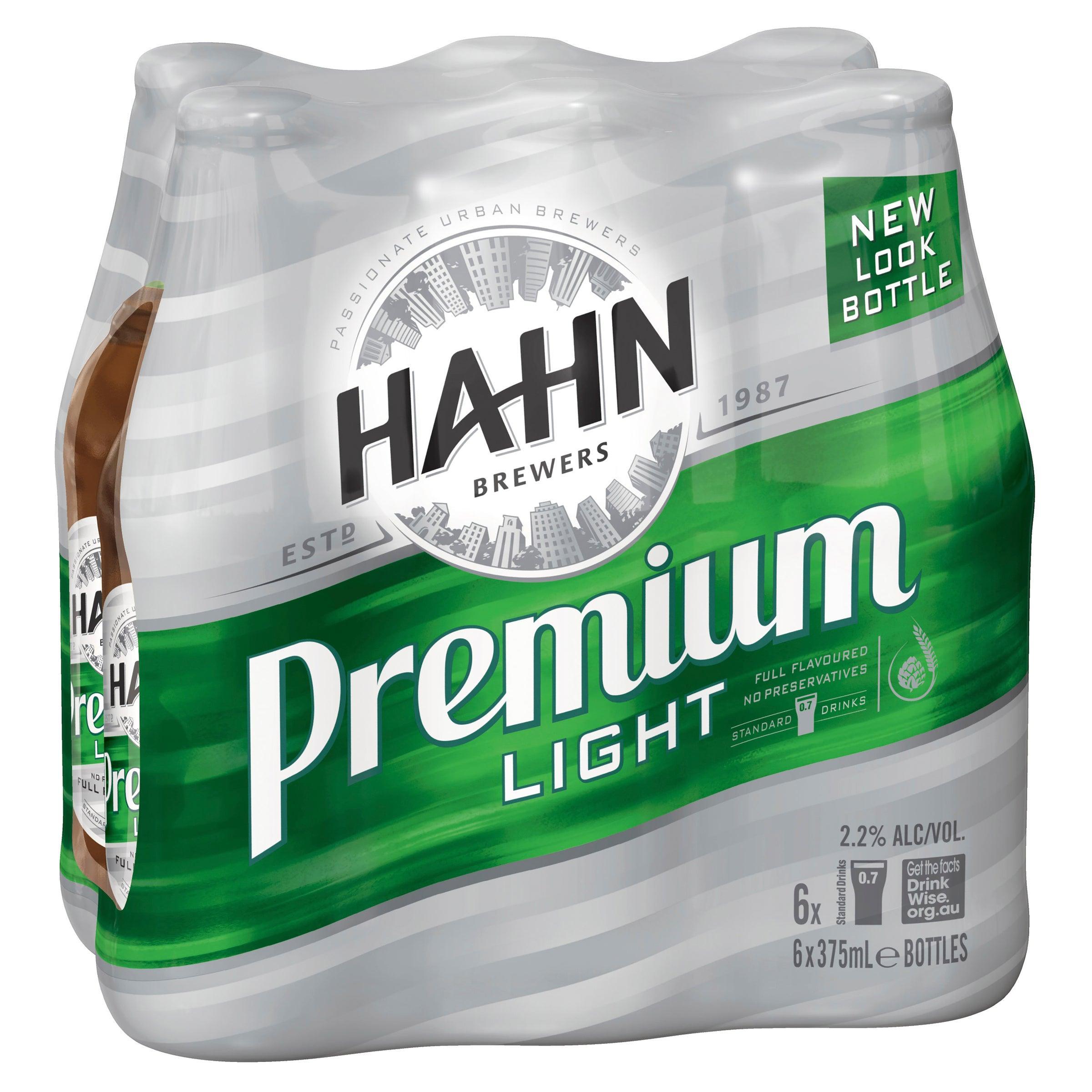 Hahn Premium Light Bottle 375mL - Harry's Liquor