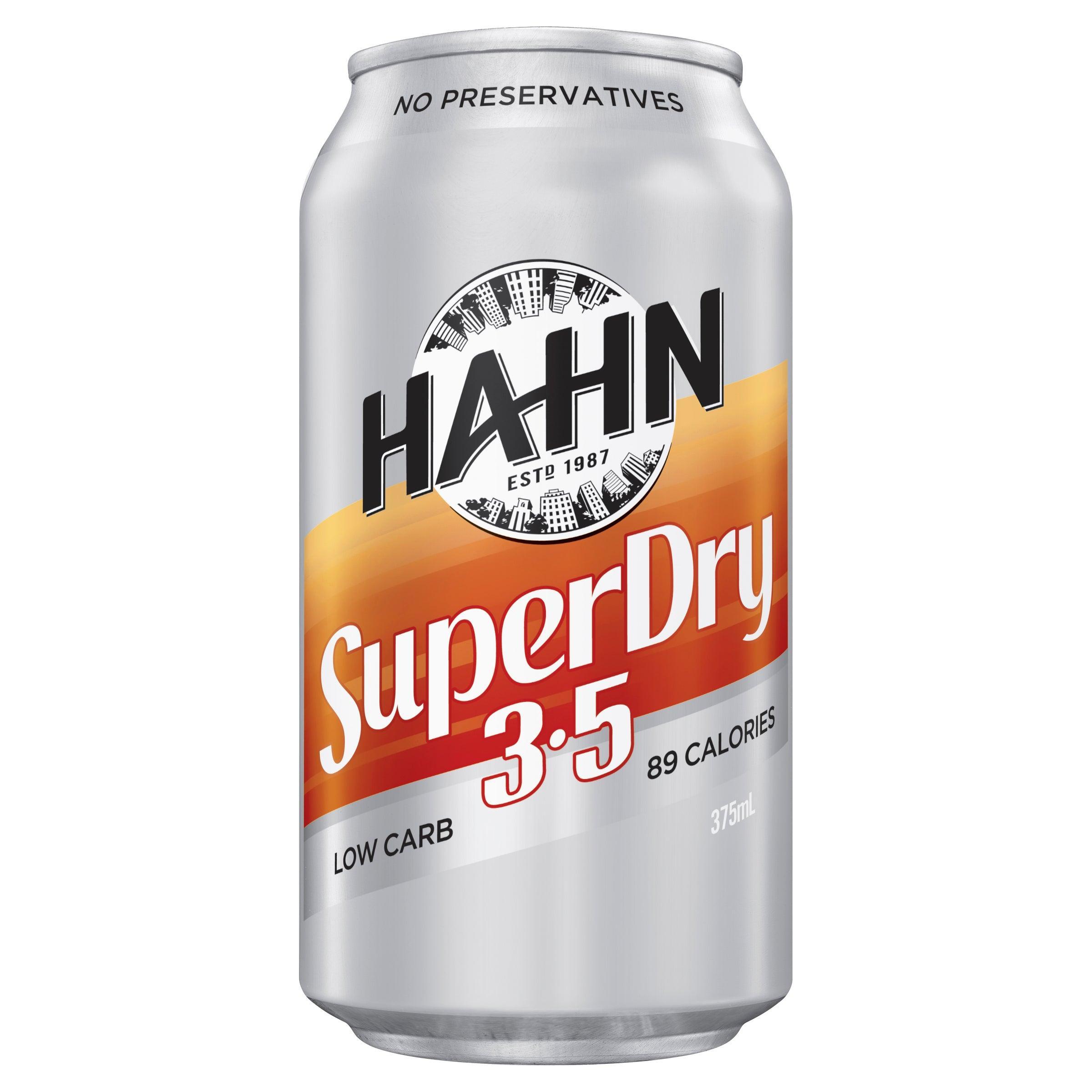 Hahn Super Dry 3.5% Can 375mL - Harry's Liquor