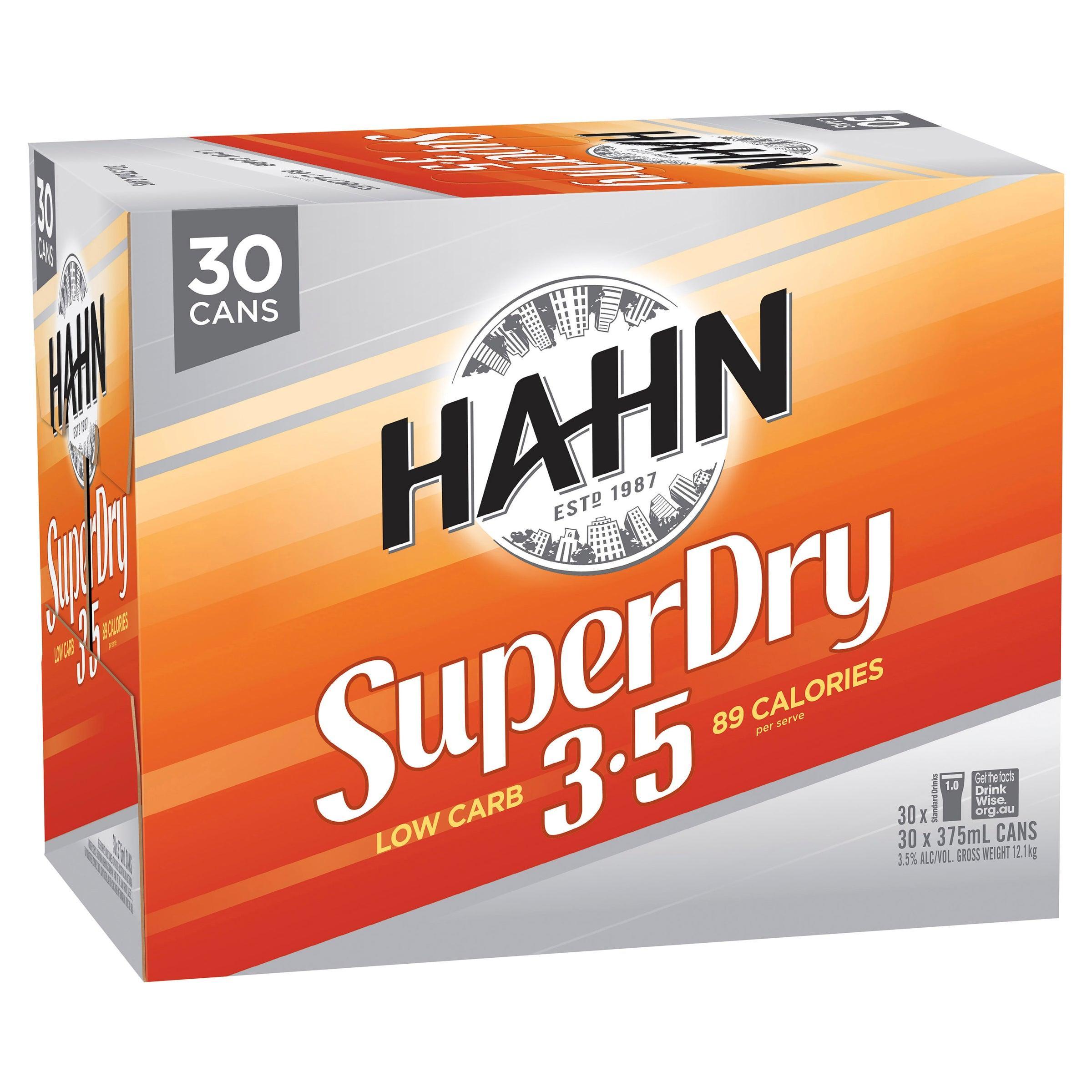 Hahn Super Dry 3.5% Can 375mL - Harry's Liquor