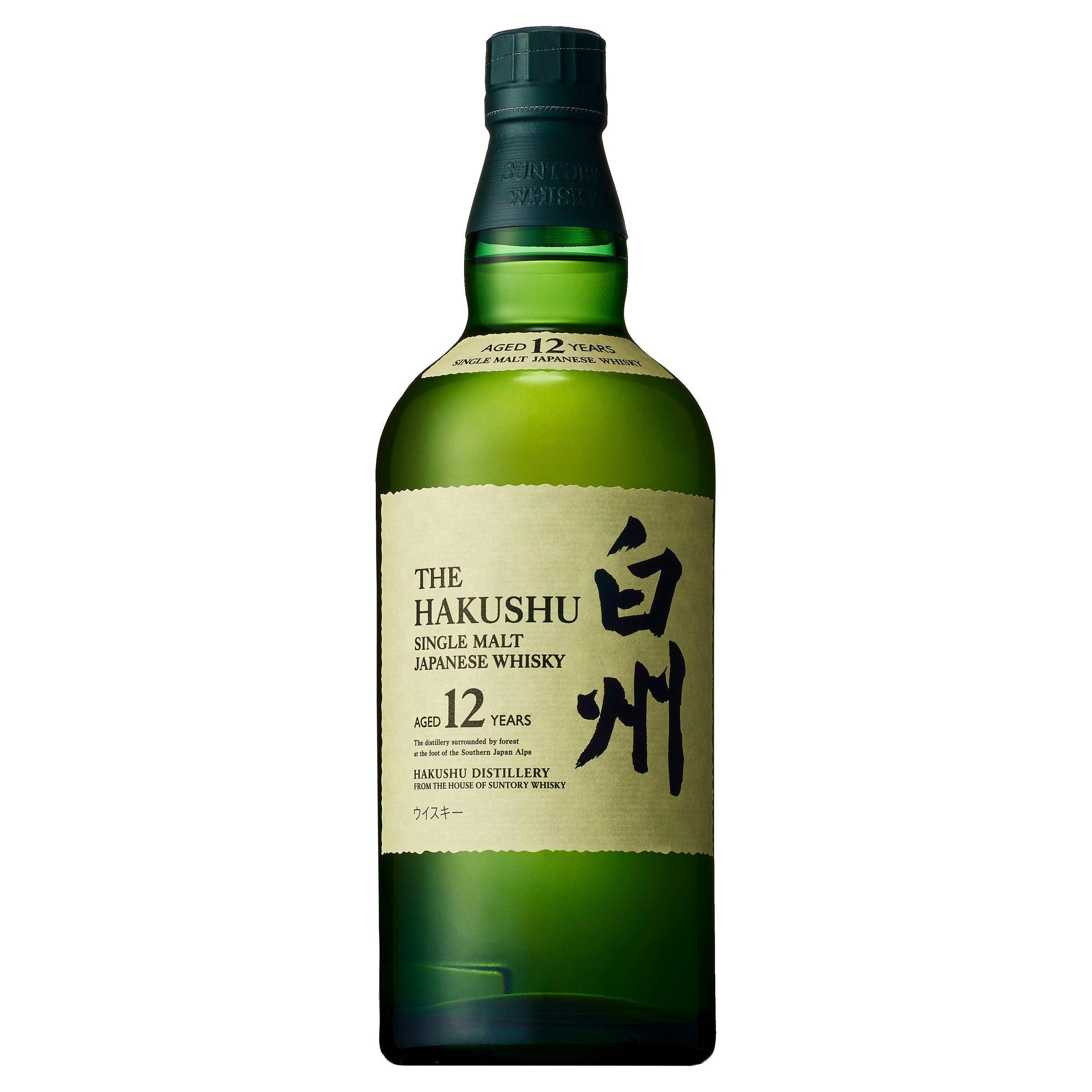 Hakushu 12 Year Old Single Malt Japanese Whisky 700mL - Harry's Liquor