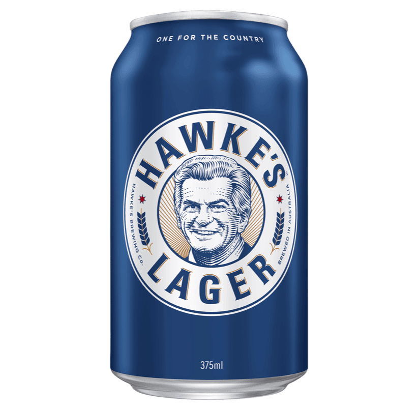 Hawke's Lager Can 375mL - Harry's Liquor