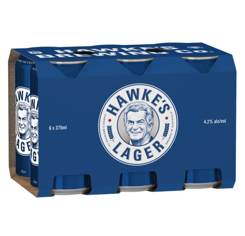 Hawke's Lager Can 375mL - Harry's Liquor