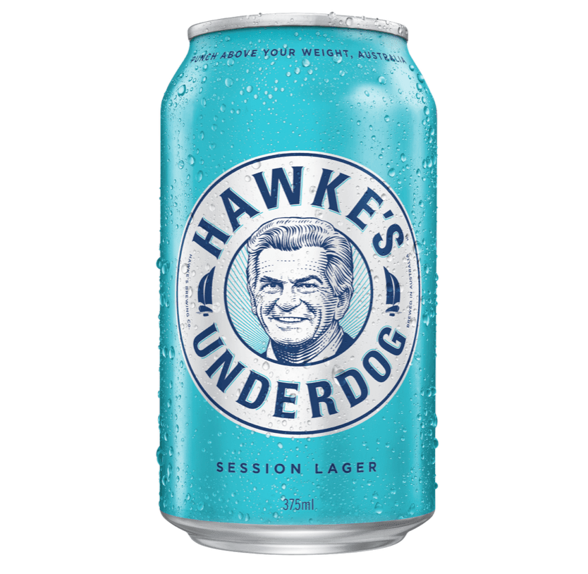 Hawke's Underdog Session Lager Can 375mL - Harry's Liquor