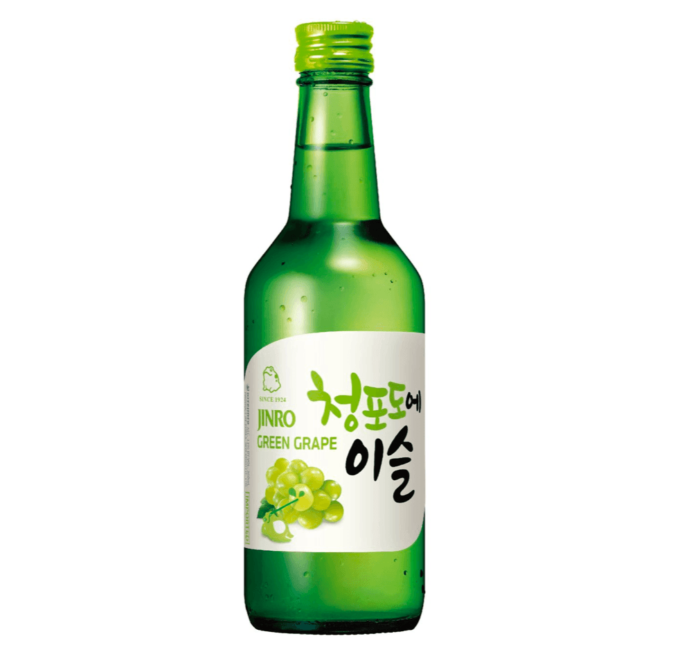 Hitejinro Green Grape Soju Bottle 360mL - Harry's Liquor