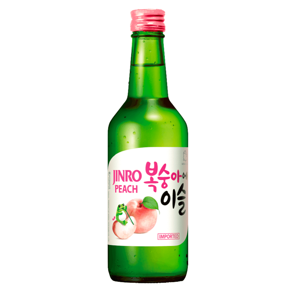 Hitejinro Peach Soju Bottle 360mL - Harry's Liquor