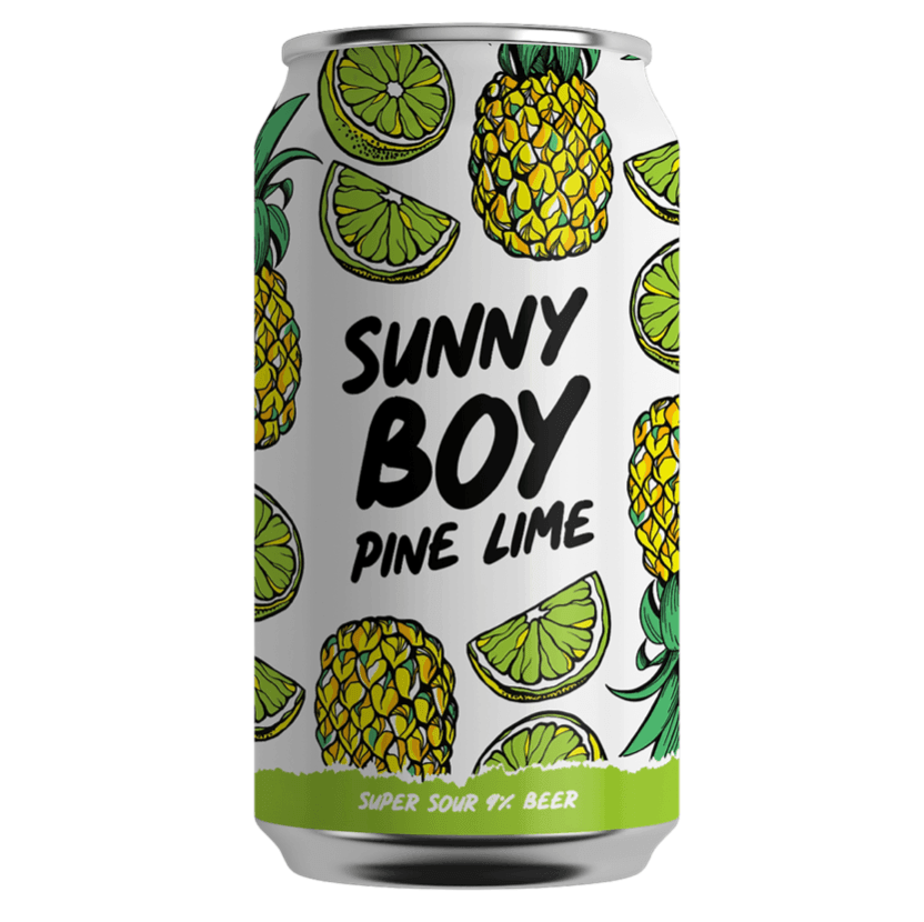 Hope Brewery Sunny Boy 2.0 Pine Lime Super Sour Can 375mL - Harry's Liquor