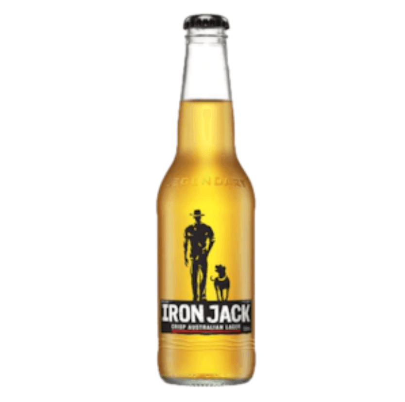 Iron Jack Crisp Lager Bottle 330mL - Harry's Liquor