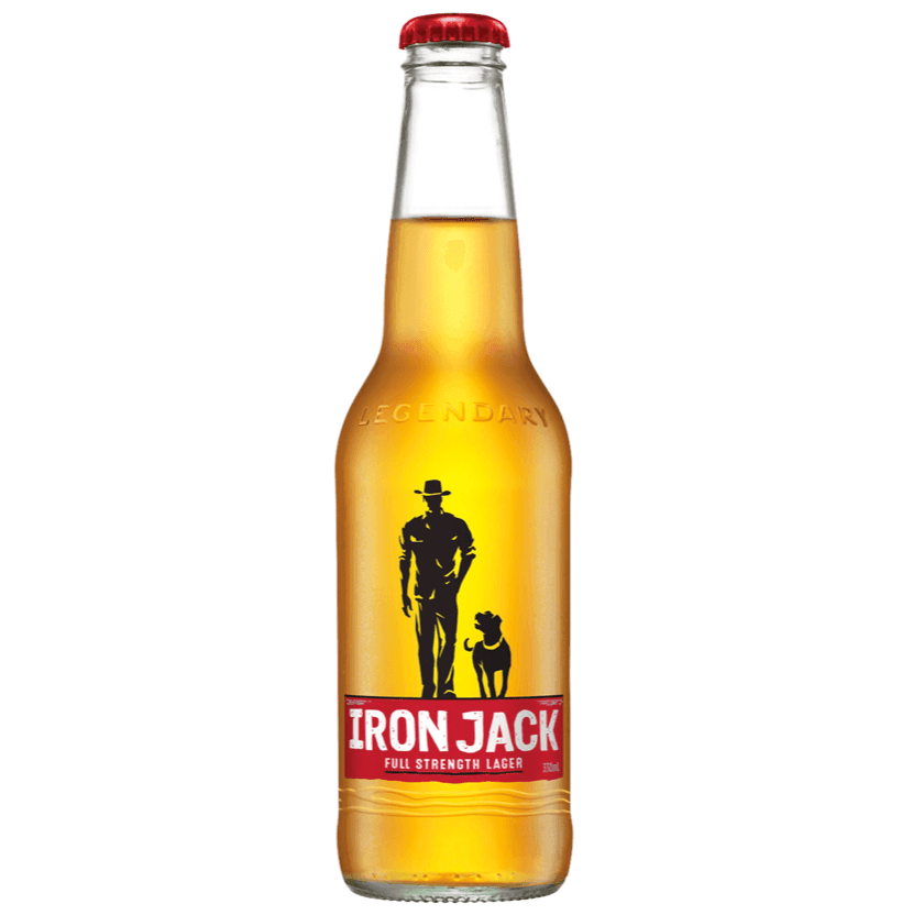 Iron Jack Full Strength Lager Bottle 330mL - Harry's Liquor