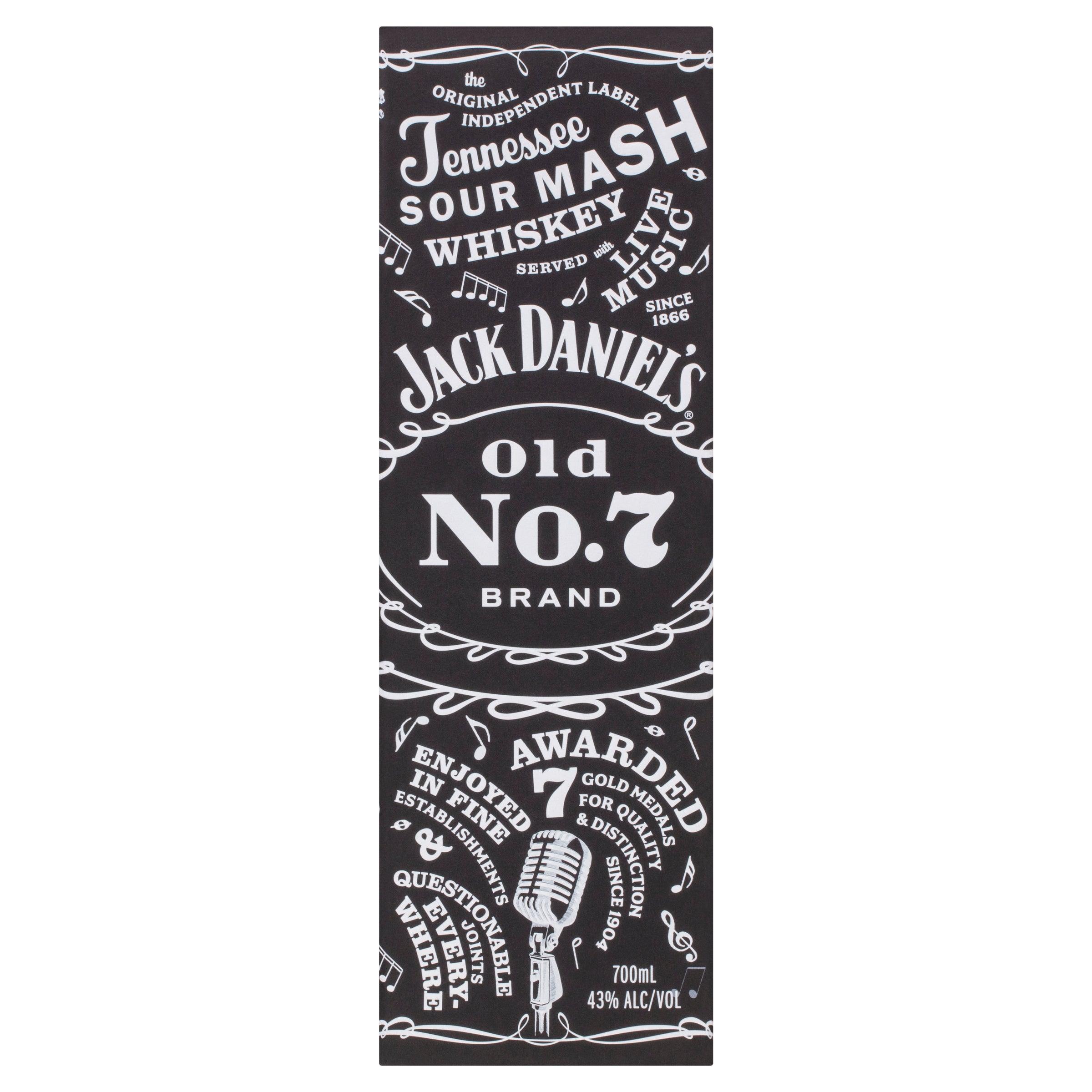 Jack Daniel's 155 Years of Good Music Pentagram Tennessee Whiskey 700mL - Harry's Liquor