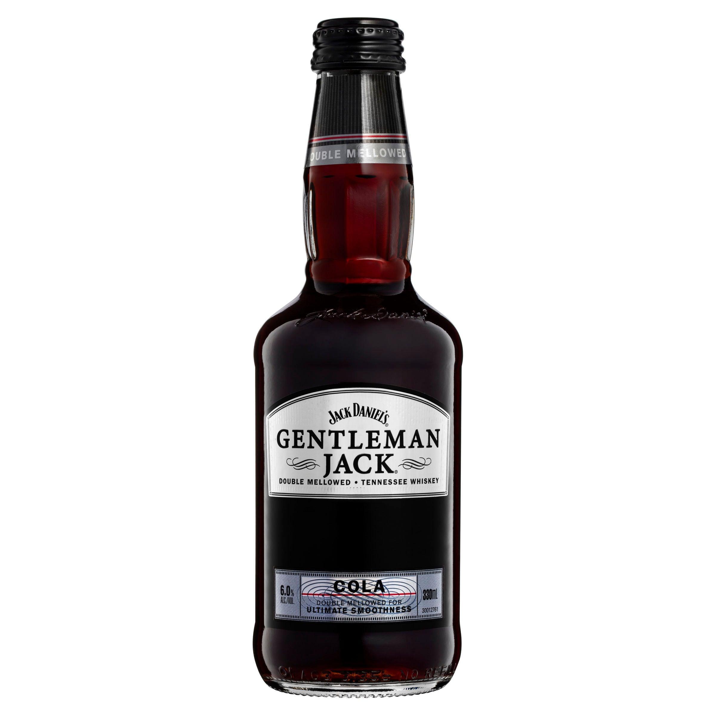 Jack Daniel's Gentleman Jack & Cola Bottle 330mL - Harry's Liquor