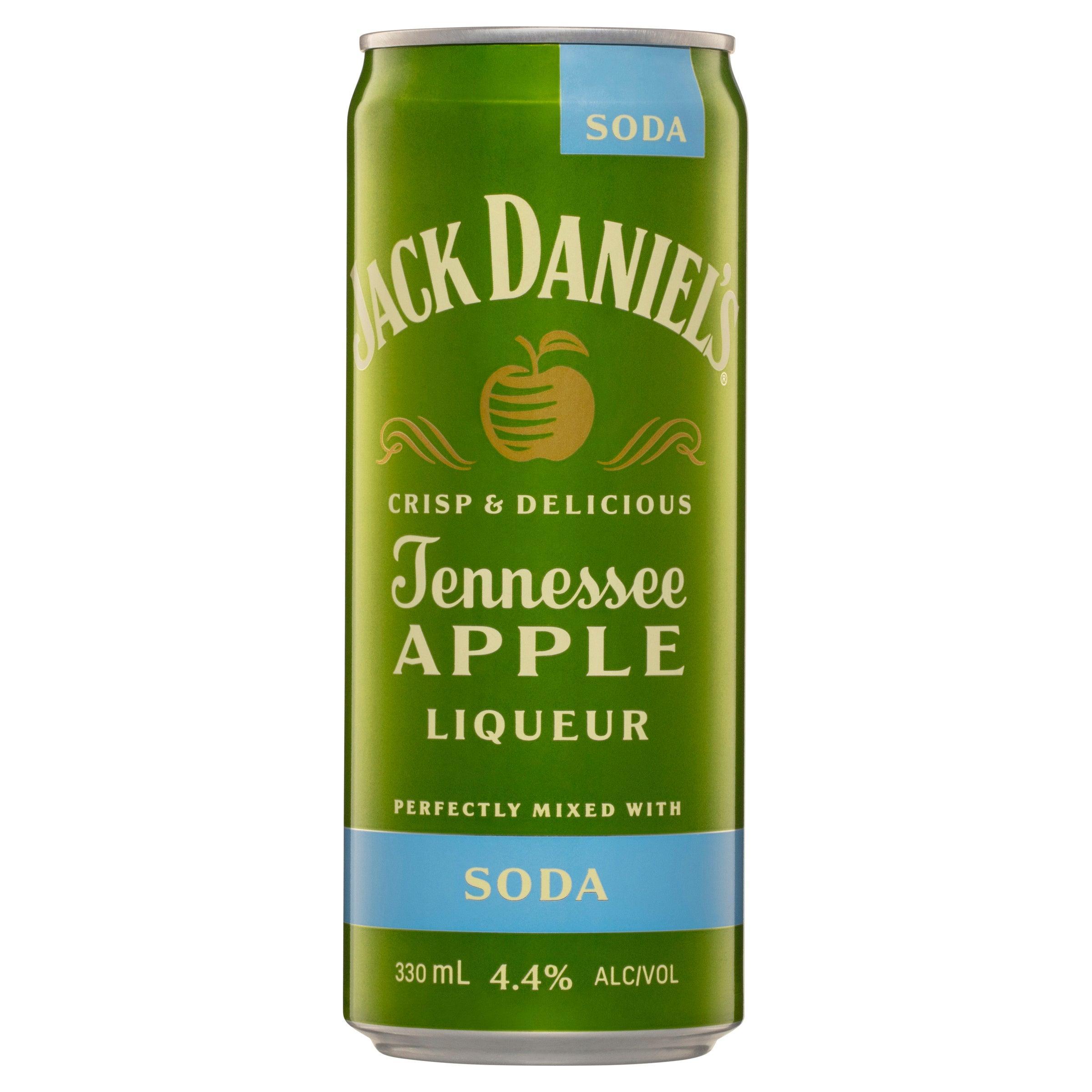 Jack Daniel's Tennessee Apple & Soda Can 330mL - Harry's Liquor