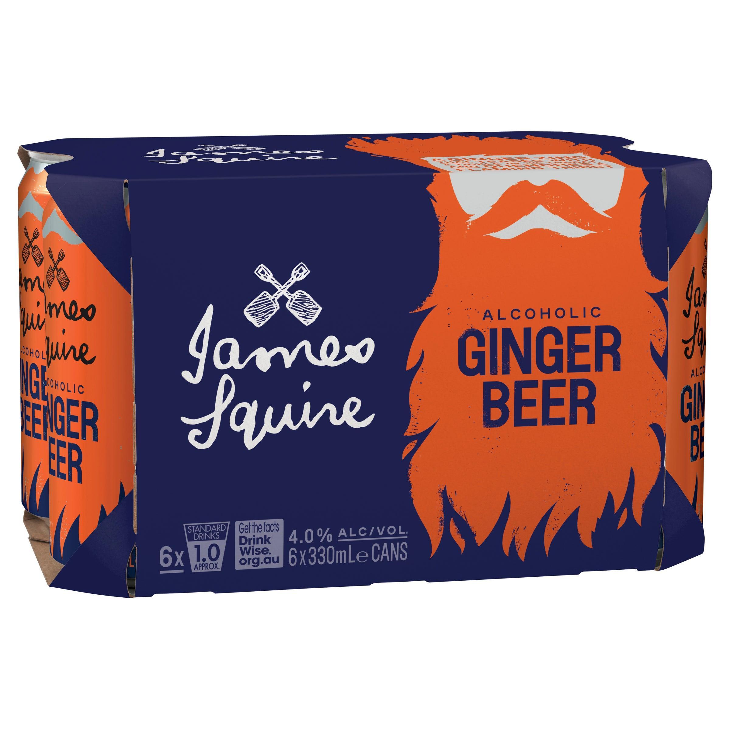 James Squire Ginger Beer Can 330mL - Harry's Liquor