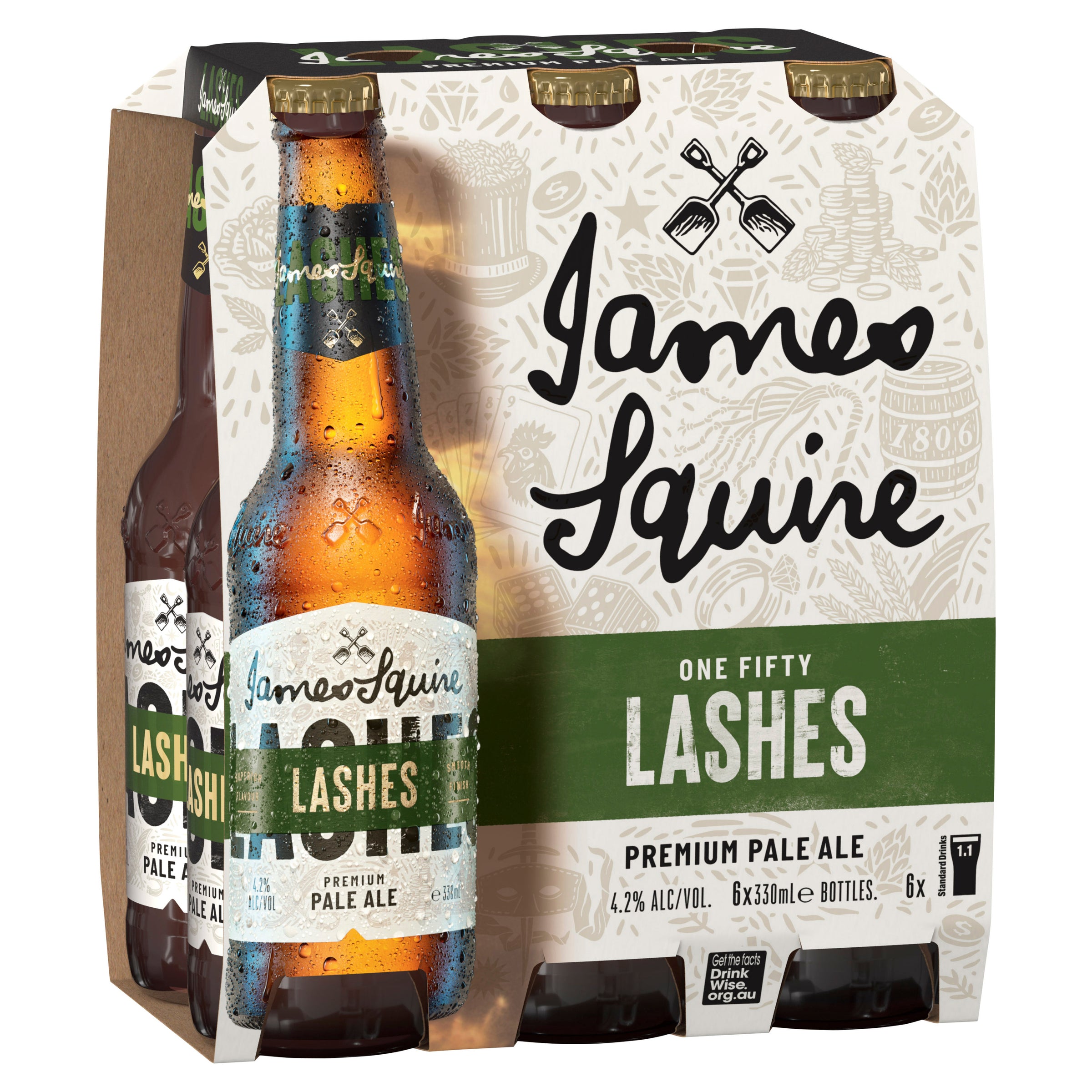 James Squire One Fifty Lashes Pale Ale Bottle 345mL - Harry's Liquor