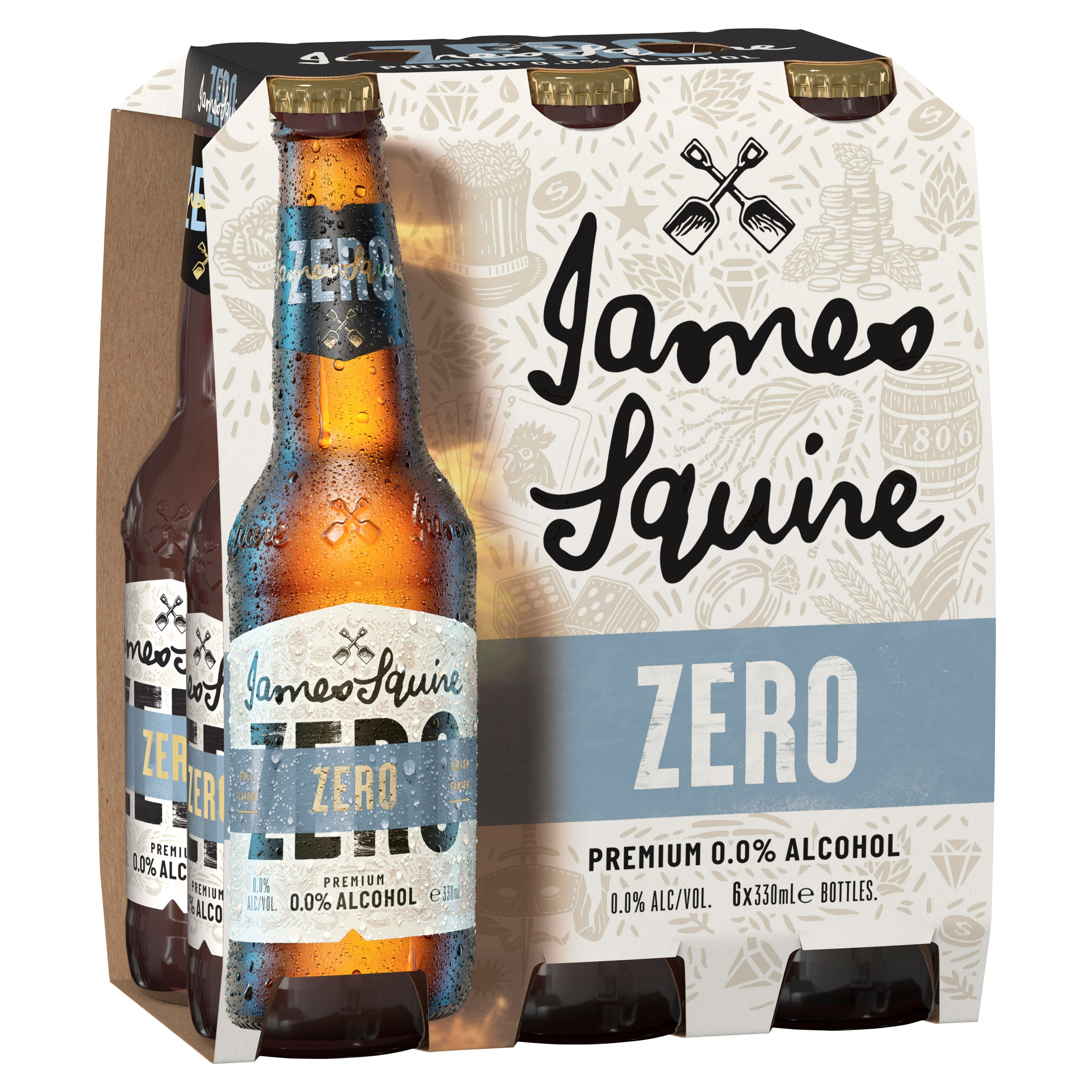 James Squire Zero Alcoholic Bottle 345mL - Harry's Liquor