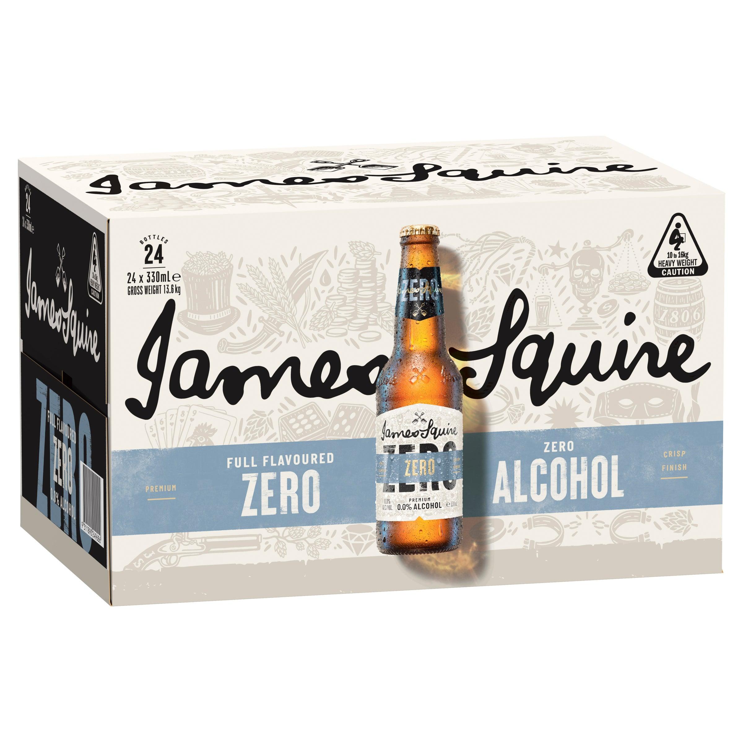 James Squire Zero Alcoholic Bottle 345mL - Harry's Liquor