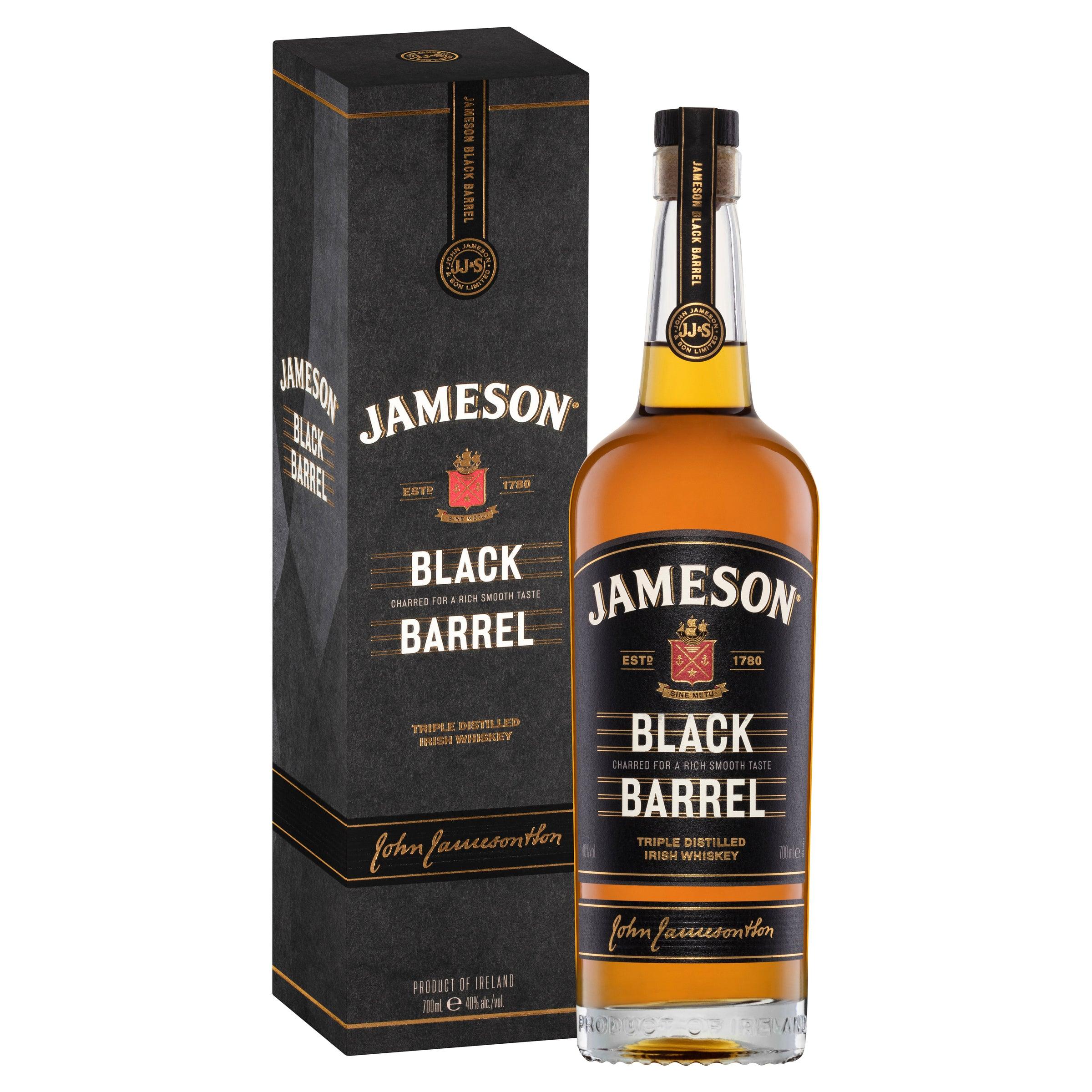 Jameson Black Barrel Blended Irish Whiskey 700mL - Harry's Liquor