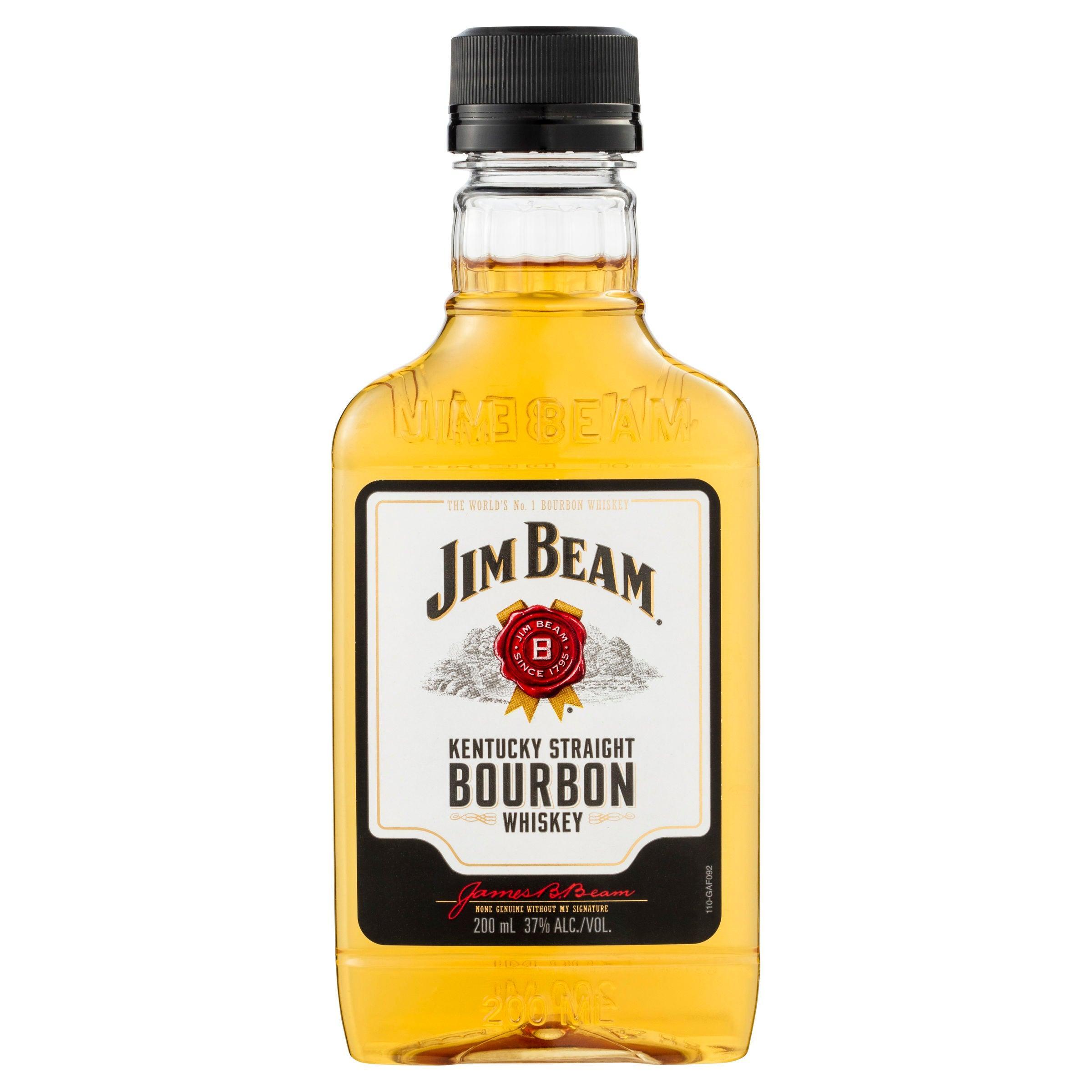 Jim Beam Kentucky Straight Bourbon Whiskey 200mL - Harry's Liquor