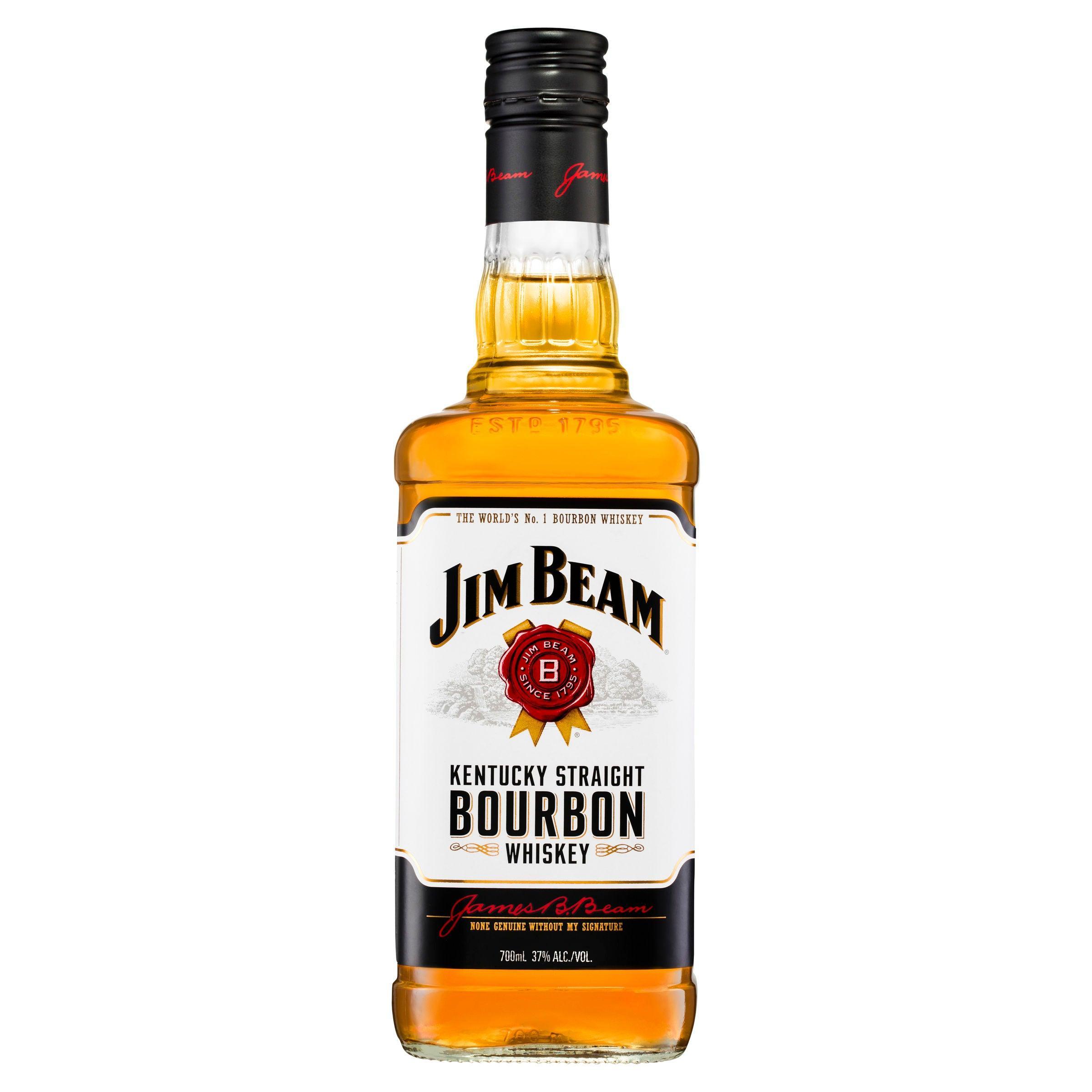 Jim Beam Kentucky Straight Bourbon Whiskey 700mL - Harry's Liquor