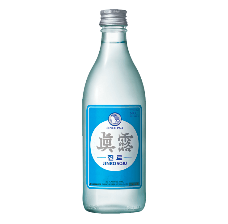 Jinro Is Back Soju Bottle 360mL - Harry's Liquor