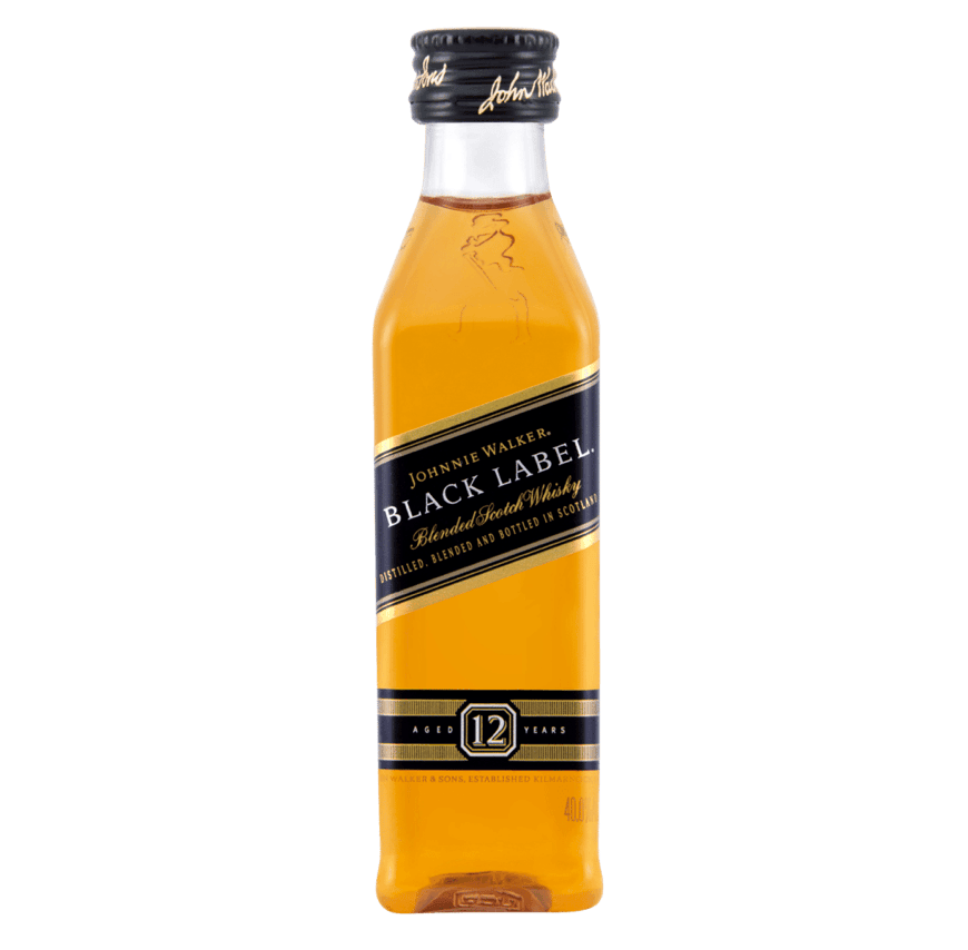 Johnnie Walker Black Label Blended Scotch Whisky 50mL - Harry's Liquor