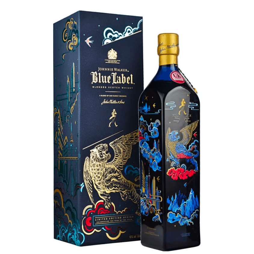 Johnnie Walker Blue Label Year Of The Tiger Scotch Whisky 750mL - Harry's Liquor