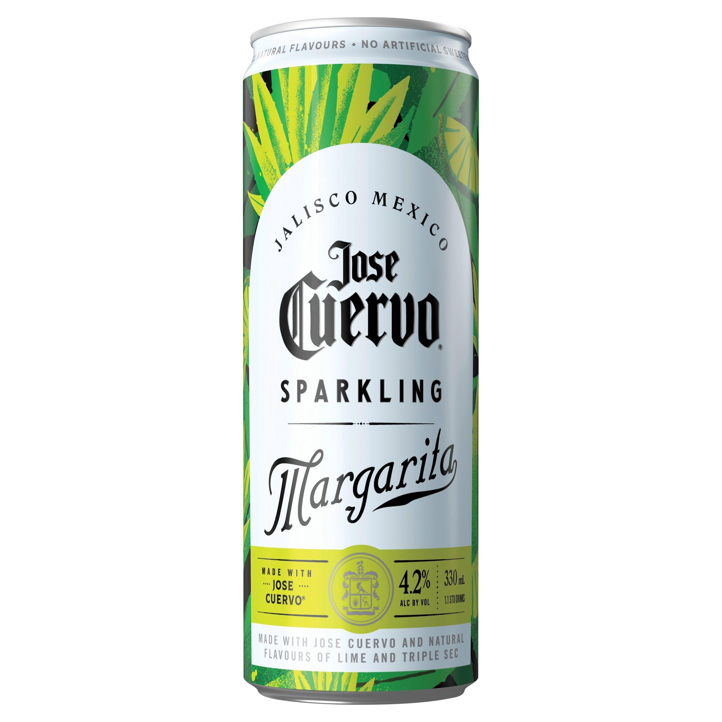 Jose Cuervo Sparkling Margarita Can 330mL - Harry's Liquor