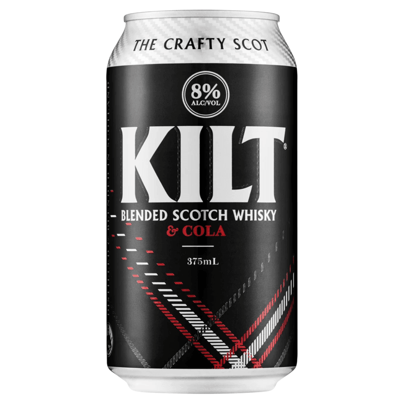 Kilt Blended Scotch Whisky & Cola Can 375mL - Harry's Liquor