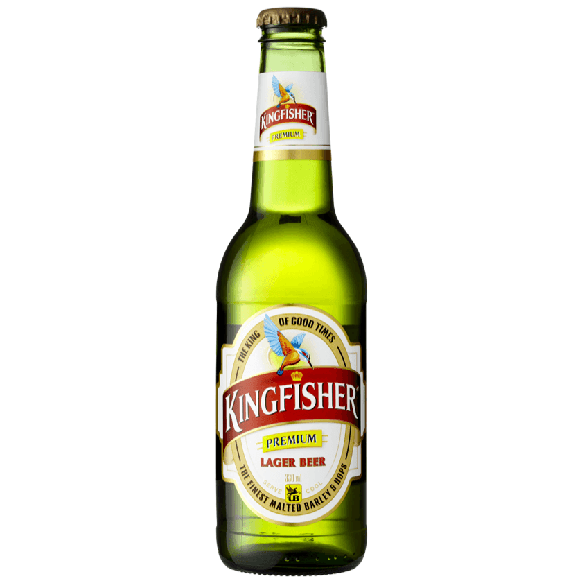 Kingfisher Lager Bottle 330mL - Harry's Liquor