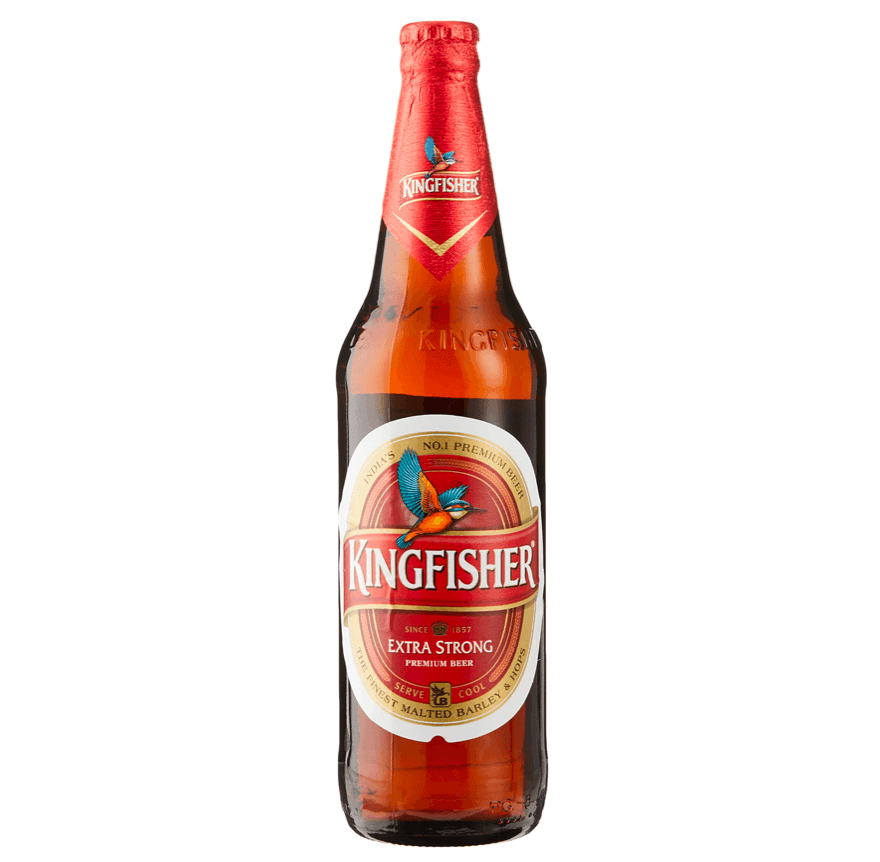 Kingfisher Premium Extra Strong Lager Bottle 650mL - Harry's Liquor