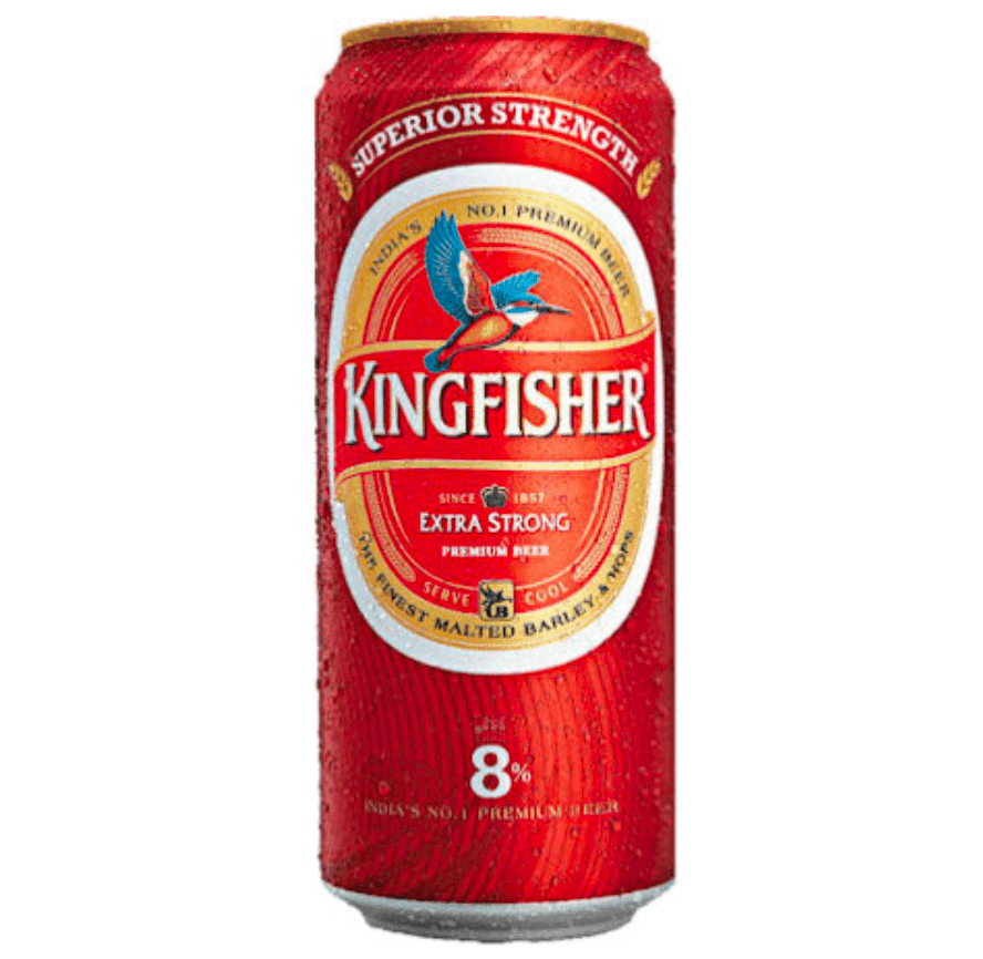 Kingfisher Premium Extra Strong Lager Can 500mL - Harry's Liquor