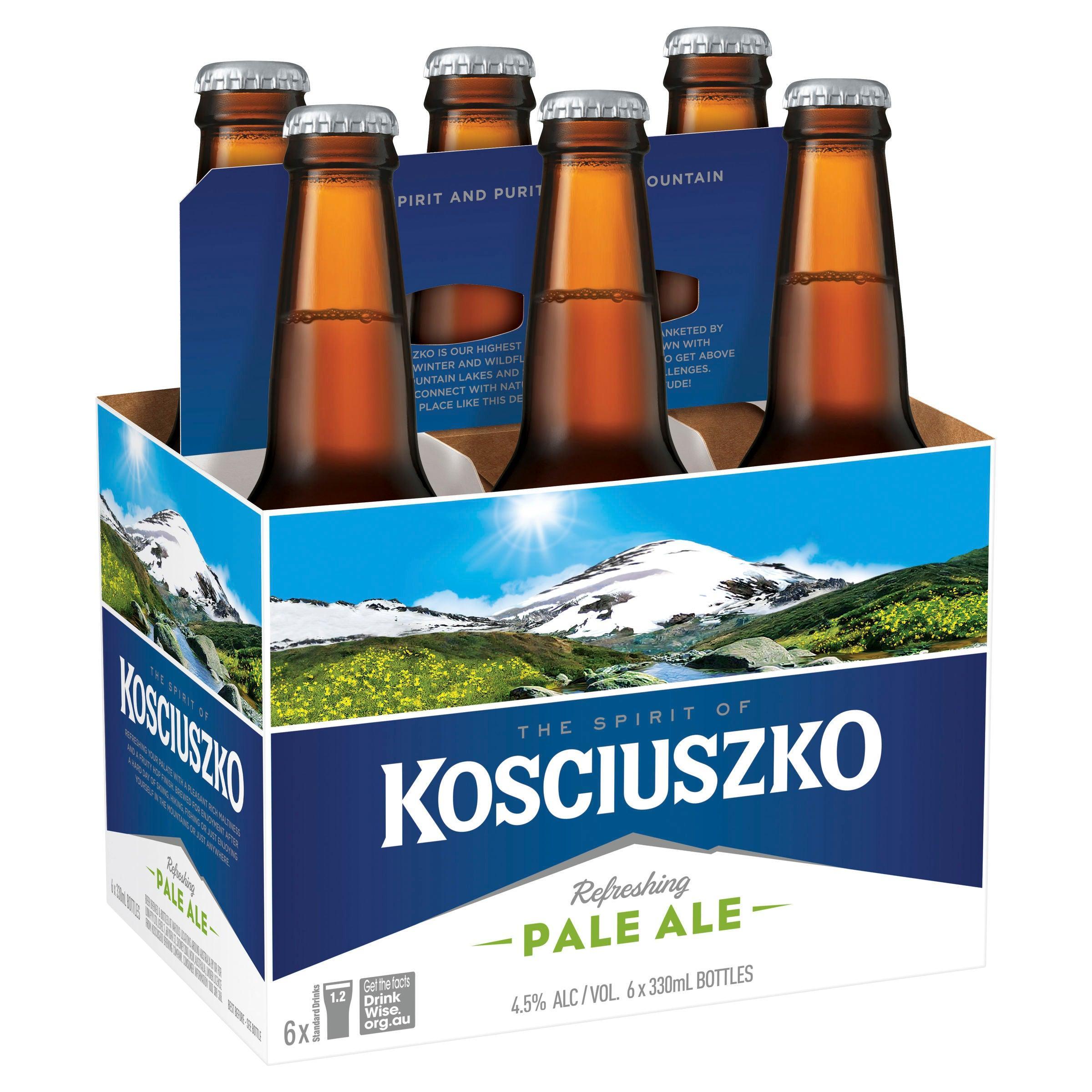 Kosciuszko Pale Ale Bottle 330mL - Harry's Liquor