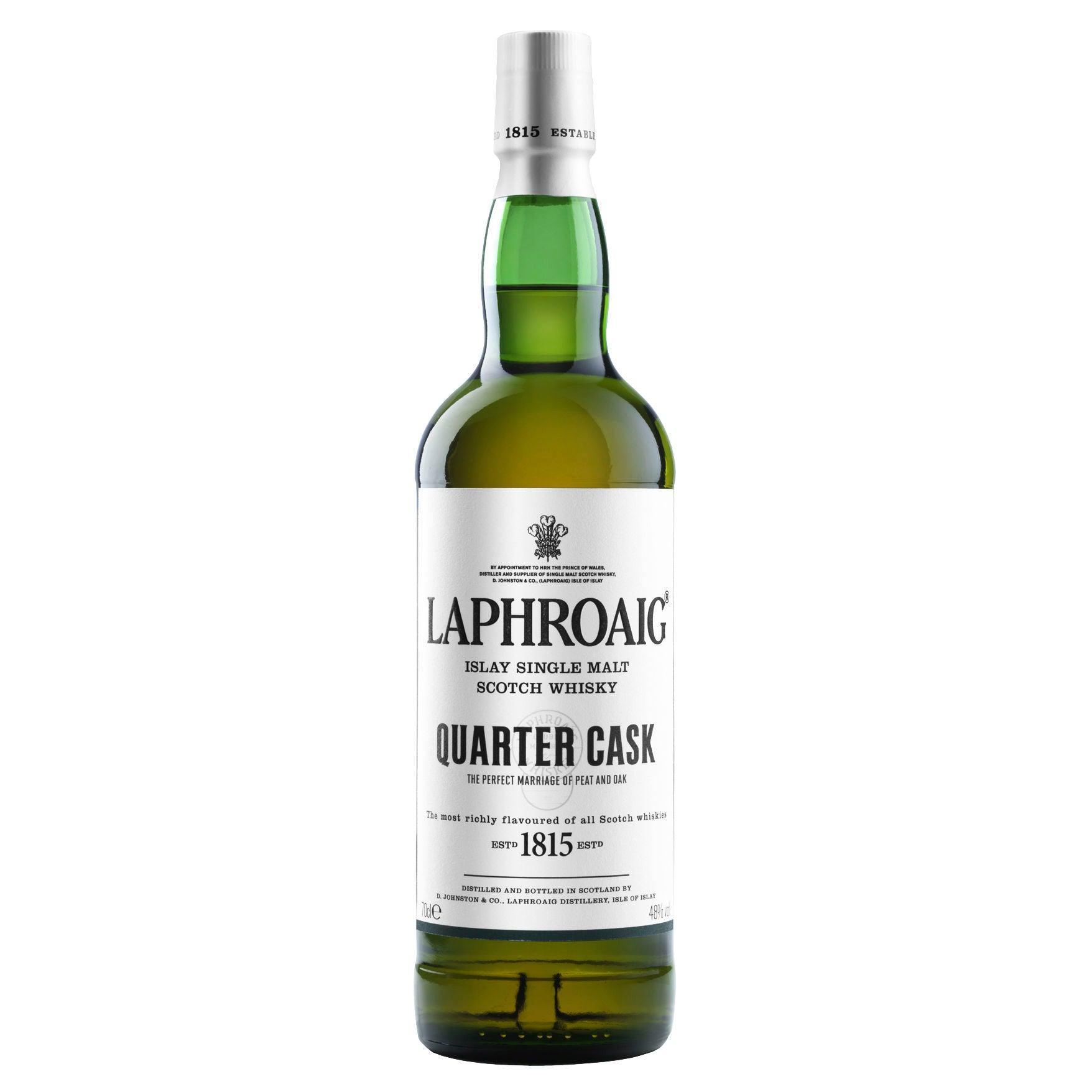 Laphroaig Quarter Cask Wood Single Malt Scotch Whisky 700mL - Harry's Liquor