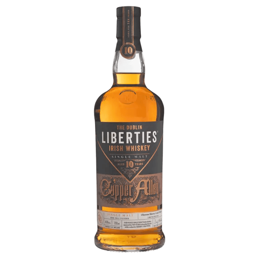 Liberties Copper Alley 10 Year Old Irish Whiskey 700mL - Harry's Liquor