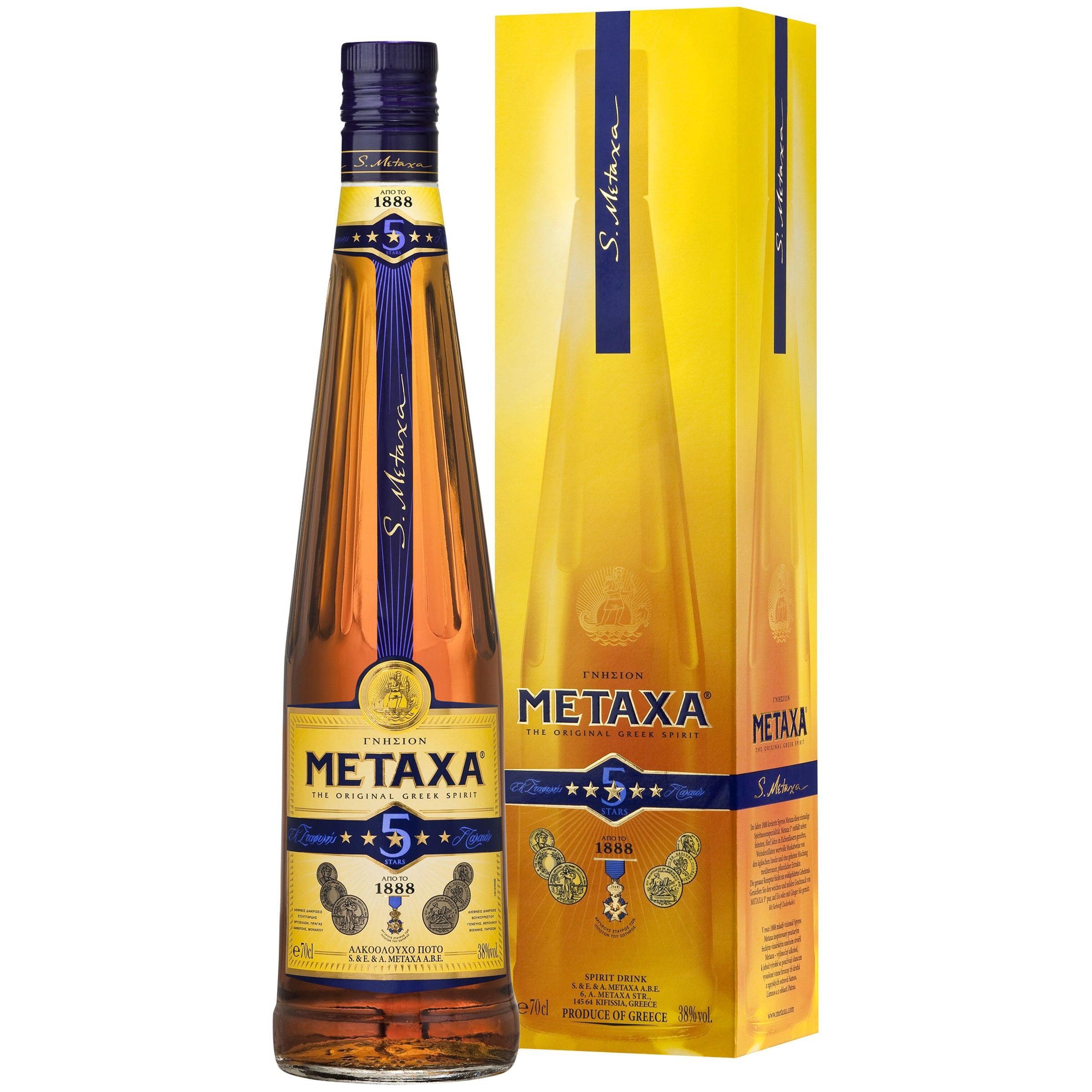 Metaxa 5 Star Brandy 700mL - Harry's Liquor